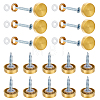 30 Bags 304 Stainless Steel Glass Fasteners STAS-BC0004-30G-1