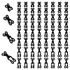 120Bgas 4 Styles Nylon & Iron Hook and Eye DIY-NB0016-10A-1