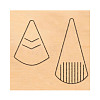 Geometric Wood Cutting Dies DIY-WH0169-05-1