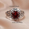 Alloy and Rhinestone Finger Rings for Women FS-WG94321-05-4