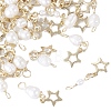 30Pcs 3 Styles Natural Cultured Freshwater Pearl & 201 Stainless Steel Pendants PALLOY-TAC0316-2
