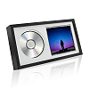 Wooden CD Display Stands with Glass ODIS-WH0108-098-1