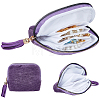Velvet Jewelry Zipper Bags with Tassel ABAG-WH20009-32B-1
