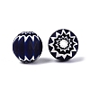 Handmade Millefiori Glass Round Beads LA-N002-12A-3