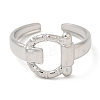 Non-Tarnish 304 Stainless Steel Open Cuff Rings RJEW-H213-03P-4