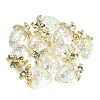 10Pcs Transparent Acrylic Pendants MACR-YW0003-61A-1