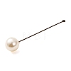 Brass Stick Lapel Pin Clutch Brooch Findings PL-G001-01A-AB-2