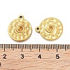 304 Stainless Steel Pendant Rhinestone Settings STAS-P364-04G-3