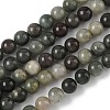 Natural Green Rutilated Quartz Beads Strands X-G-Q462-61-6mm-7