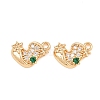 Christmas Brass Micro Pave Cubic Zirconia Pendants KK-L261-15B-G02-1