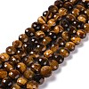 Natural Tiger Eye Beads Strands G-K318-09-1