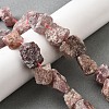 Natural Strawberry Quartz Beads Strands G-S386-C13-1