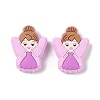 Angel Food Grade Silicone Focal Beads SIL-A008-06D-1