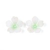 Flower Acrylic Bead Caps SACR-T017-51D-3