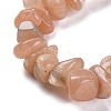 Natural Multi-Moonstone Chip Beads Strands X-G-M205-19A-5