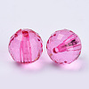 Transparent Acrylic Beads TACR-Q254-8mm-V08-3