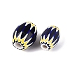 Handmade Millefiori Glass Barrel Beads LS-LA-N002-32B-2