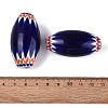 Handmade Millefiori Glass Barrel Beads LA-N002-35A-3