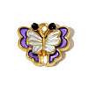 304 Stainless Steel Enamel Pendants STAS-OY005-37G-1