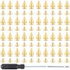 100 Bags Alloy Spiked Cone Rivets for Bag Decoration FIND-CL0002-06G-7