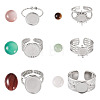 DIY Gemstone Ring Making Kit DIY-TA0005-21-11