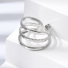 304 Stainless Steel Cuff Open Rings RJEW-P188-02G-P-3