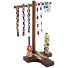 Baseball T Bar Wood Jewelry Display Stands for Necklaces Bracelets Rings ODIS-WH0177-011-1