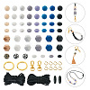 DIY Beaded Keychain Bracelet Making Kit DIY-TA0004-23-20