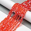 Transparent Electroplate Glass Beads Strands LS-EGLA-A039-T2mm-A14-4