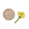 Glass Seed Beaded Flower Pendants PALLOY-MZ01171-01-2