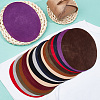 Gorgecraft 20Pcs 10 Colors Oval Iron on/Sew On Patches DIY-GF0006-52-6