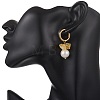 3 Pairs Round 202 Stainless Steel Hoop Earrings EJEW-JE06974-04-5