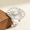 304 Stainless Steel Cuff Open Rings RJEW-T037-02P-1