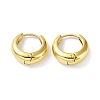 Ion Plating(IP) 304 Stainless Steel Polishing Hoop Earrings X-EJEW-G366-01G-1