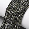 Natural Serpentine/Green Lace Stone Beads Strands G-Z116-A16-2mm-1