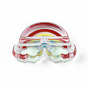 Transparent Acrylic Enamel Beads LS-OACR-N130-026-01-2