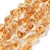 Natural Citrine Beads Strands G-H074-C02-02-1