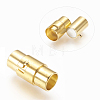 Brass Locking Tube Magnetic Clasps X-MC076-G-2