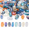 Craftdady 80Pcs 8 Colors Transparent Electroplate Glass Beads EGLA-CD0001-10-1