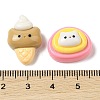 Cartoon Cat Theme Opaque Resin Decoden Cabochons RESI-H161-04-3