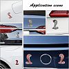 Aluminium Alloy Car Stickers DIY-FH0001-001-6