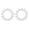 304 Stainless Steel Stud Earrings for Women EJEW-K306-18P-4