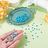 100Pcs Afghan Synthetic Turquoise Beads G-TA0003-39-6
