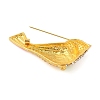 Bird Zinc Alloy Rhinestone Pins JEWB-S027-03G-A-2