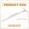 160Pcs Iron Ball Chains IFIN-LP0001-13-2