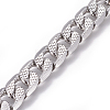 Tarnish Resistant 304 Stainless Steel Cuban Link Chains CHS-L020-042P-1