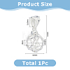 925 Sterling Silver Empty Bead Cage Pendants STER-WH0005-61-2