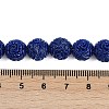 Synthetic Coral Carved Beads Strands CORA-M001-17-4