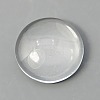 Flat Back Clear Transparent Dome Oval Shape Glass Cabochons Diameter 12mm for Photo Craft Jewelry Making GGLA-PH0002-02C-2