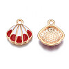 Alloy Enamel Pendants ENAM-Q446-001C-RS-3